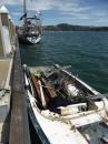 A Boat of Junk Came Floating By in Sausalito San Francisco